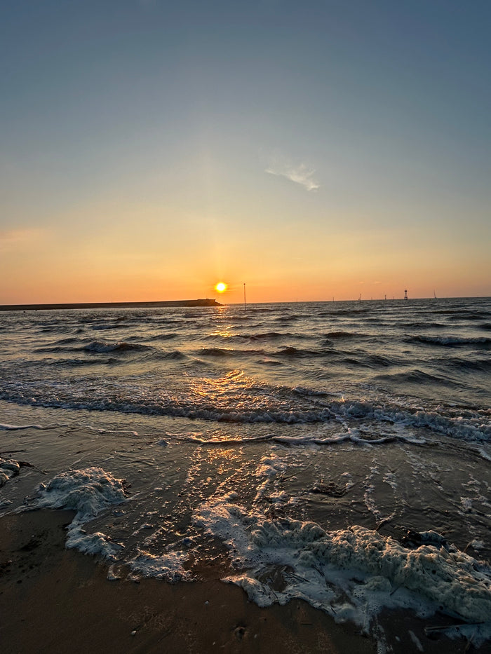 Coucher de Soleil sur la Mer