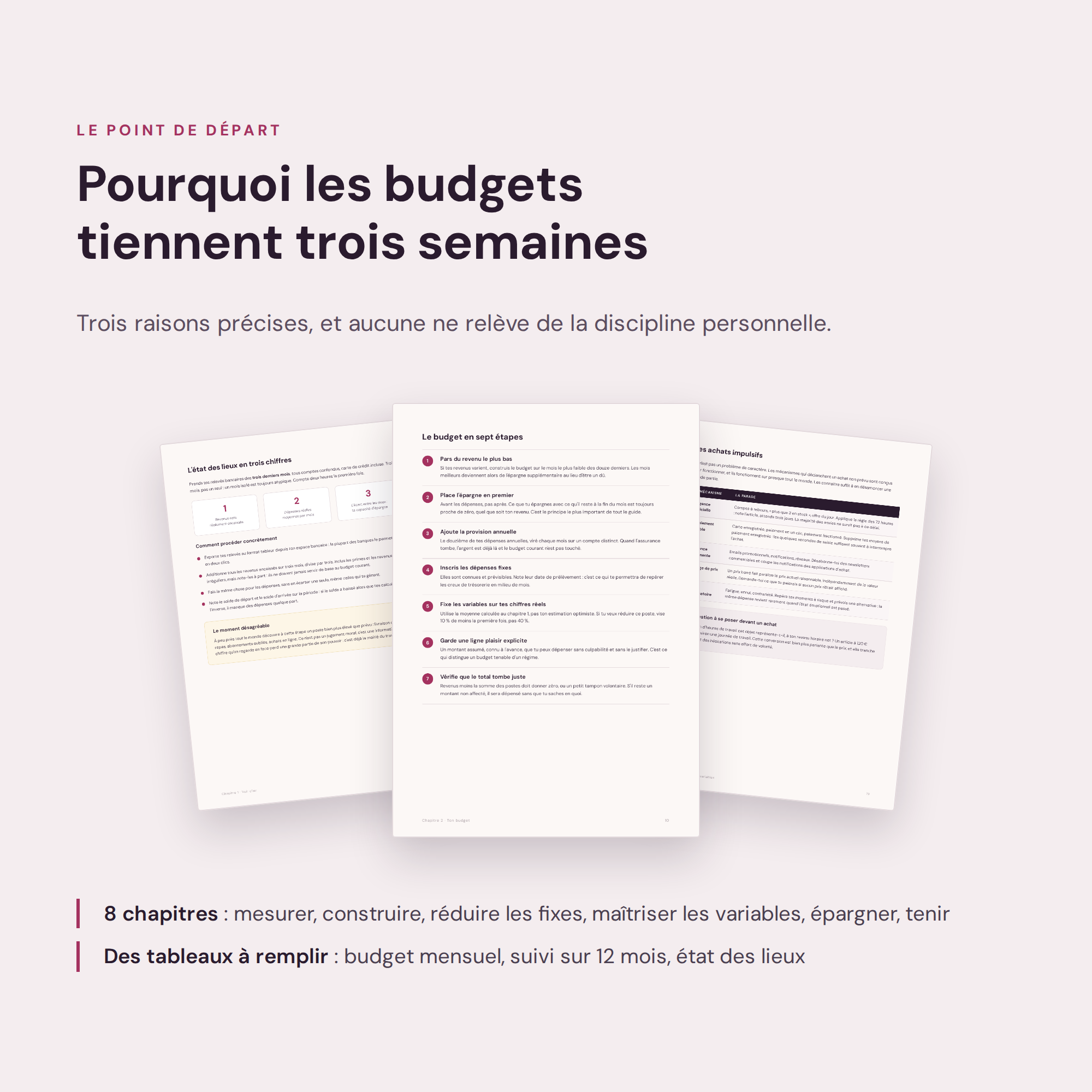 Créer son budget et faire des économies – Guide PDF
