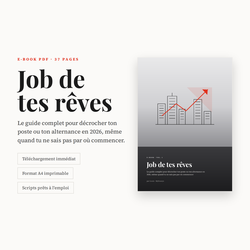Décroche le job de tes rêves : le guide complet pour trouver, postuler et convaincre