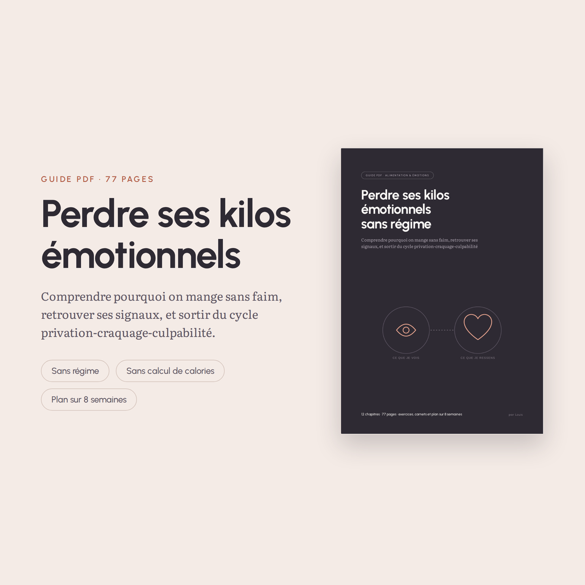 Perdre ses kilos émotionnels sans régime