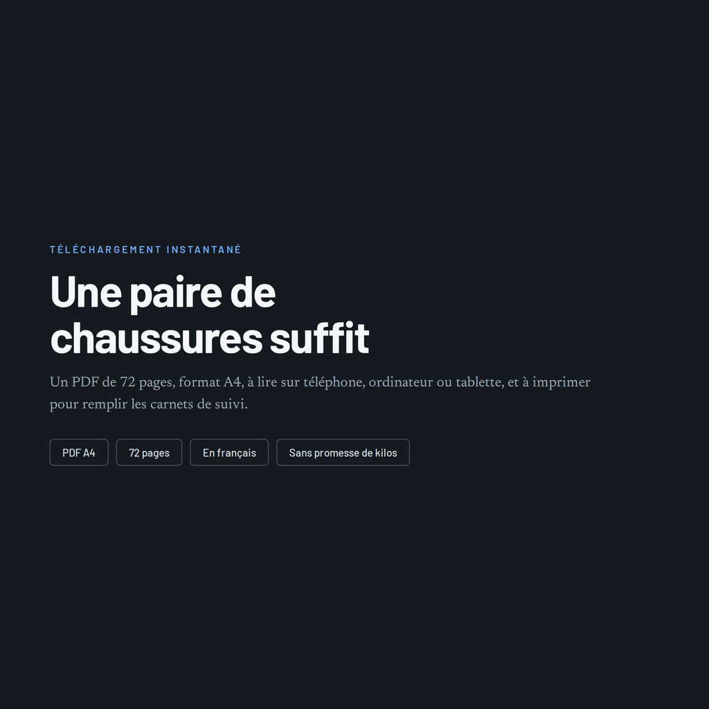 Débuter la marche active