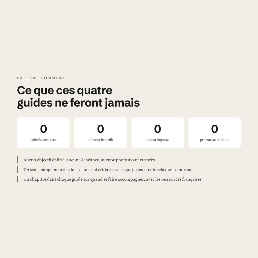 PACK SANTÉ – 4 guides pour enfin perdre du poids durablement