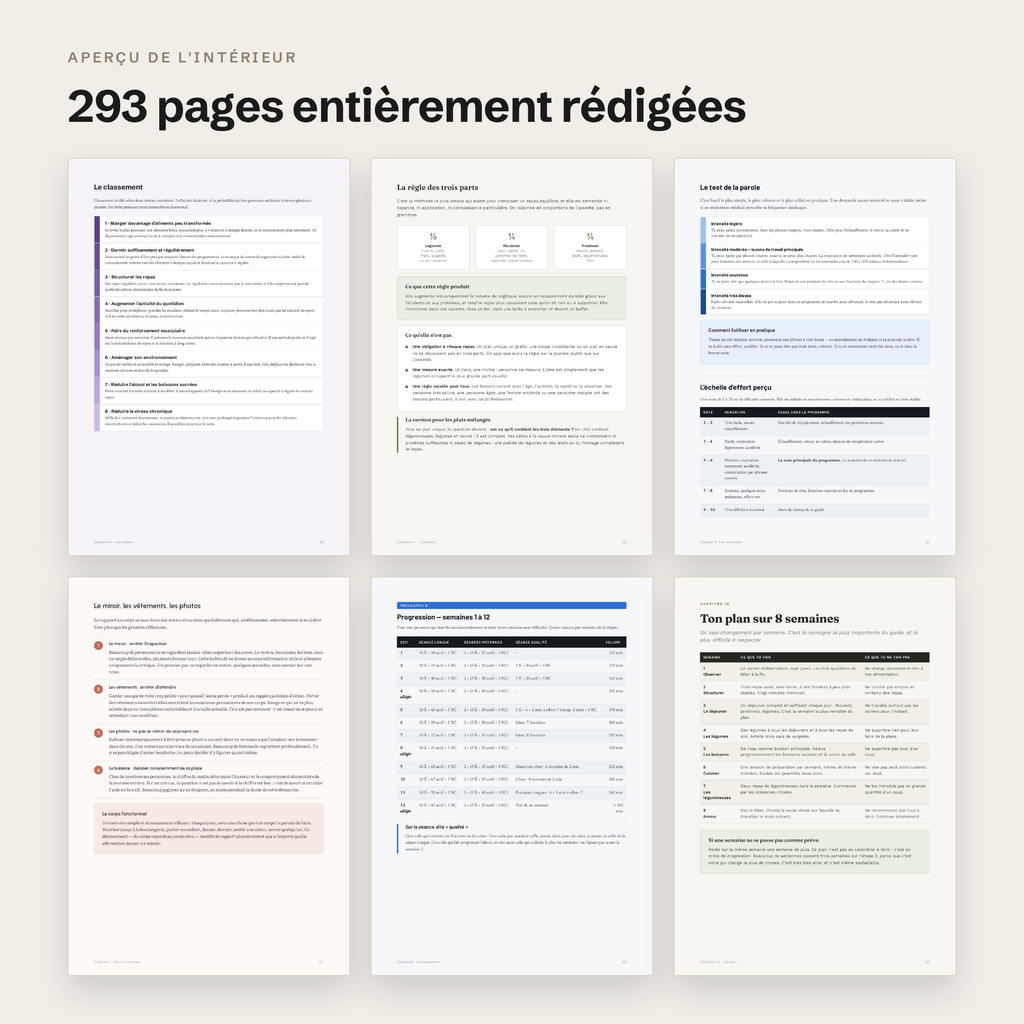 PACK SANTÉ – 4 guides pour enfin perdre du poids durablement