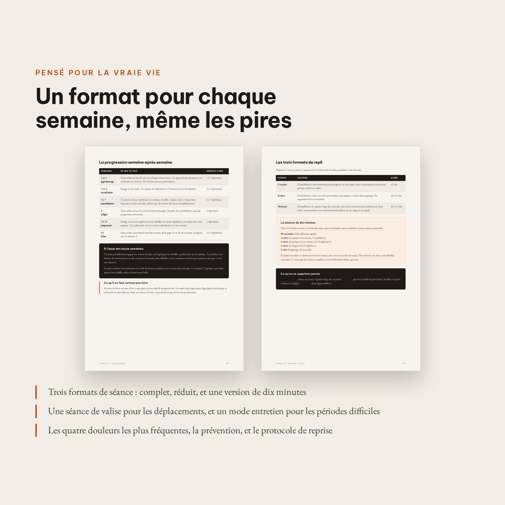 S'entraîner chez soi sans matériel