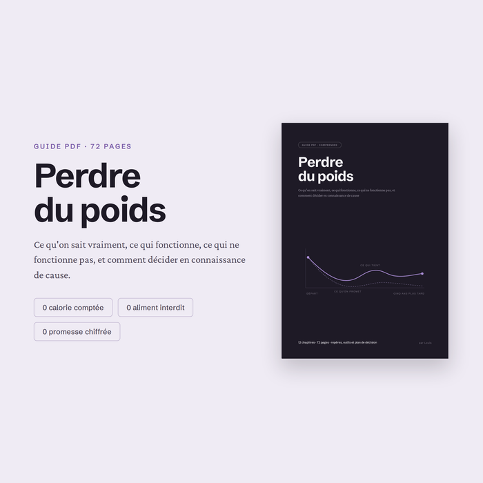 Perdre du poids