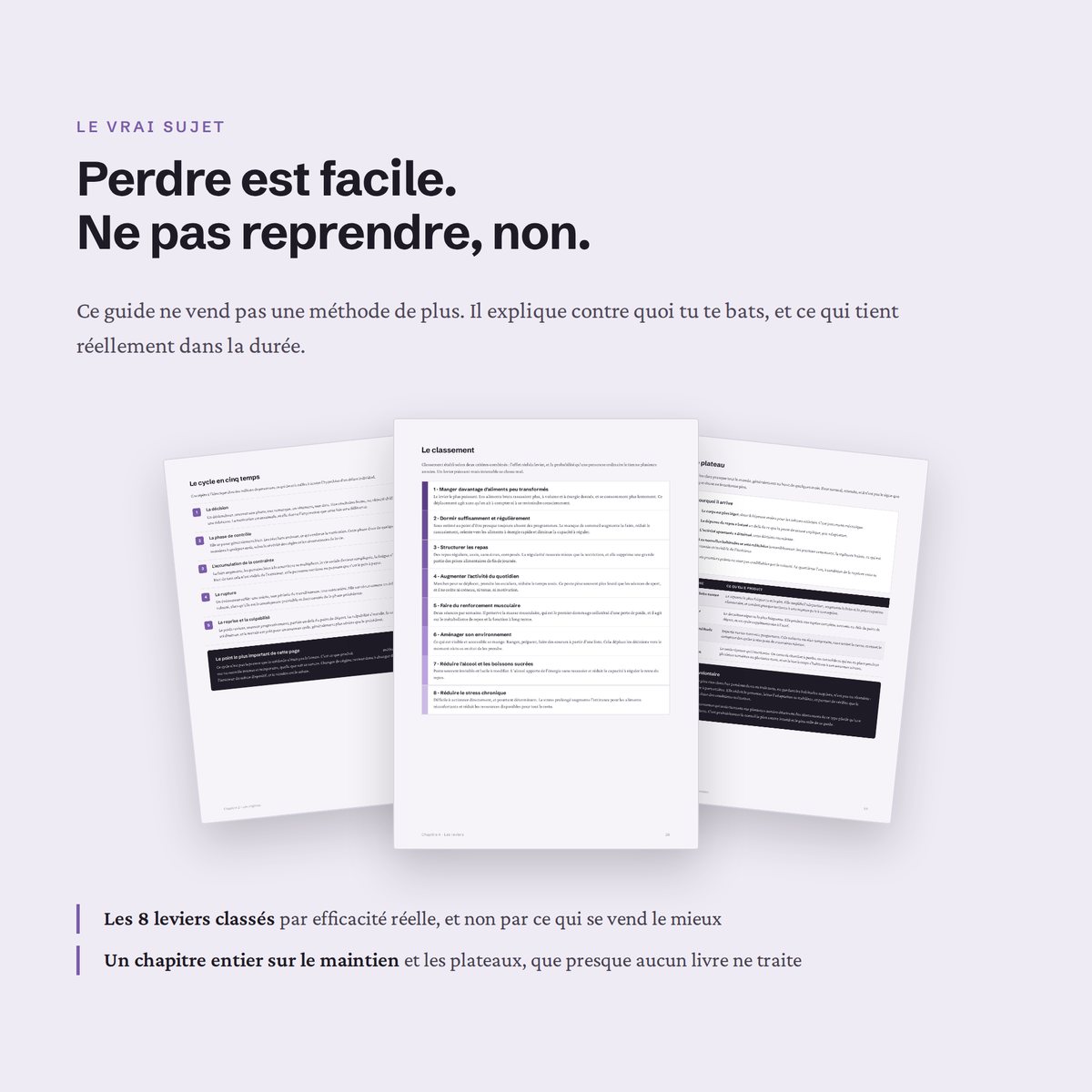 Perdre du poids