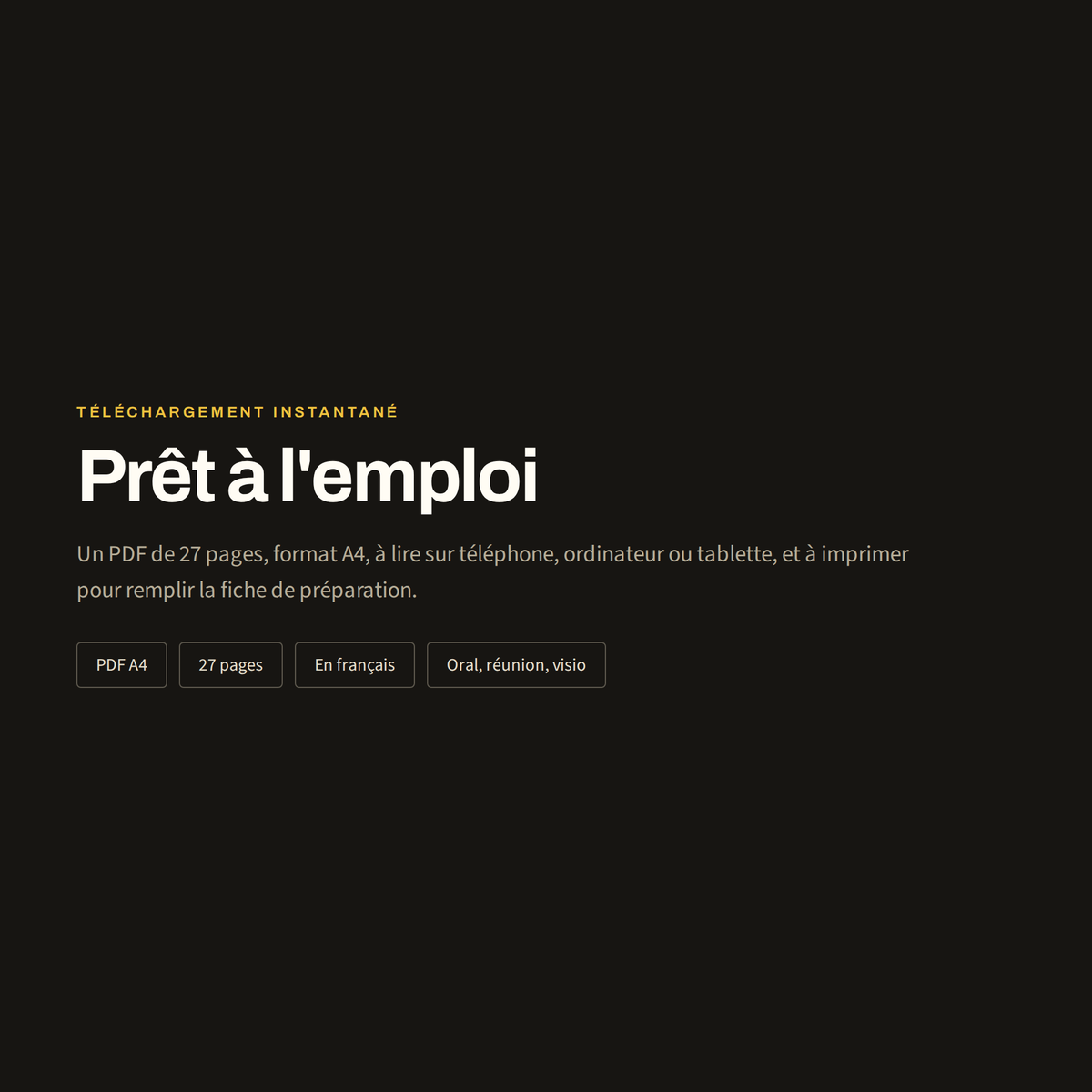 Prendre la Parole