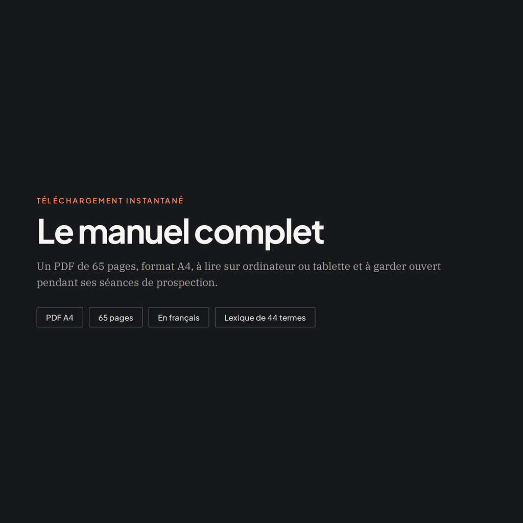 Prospection B2B – Le Manuel Complet