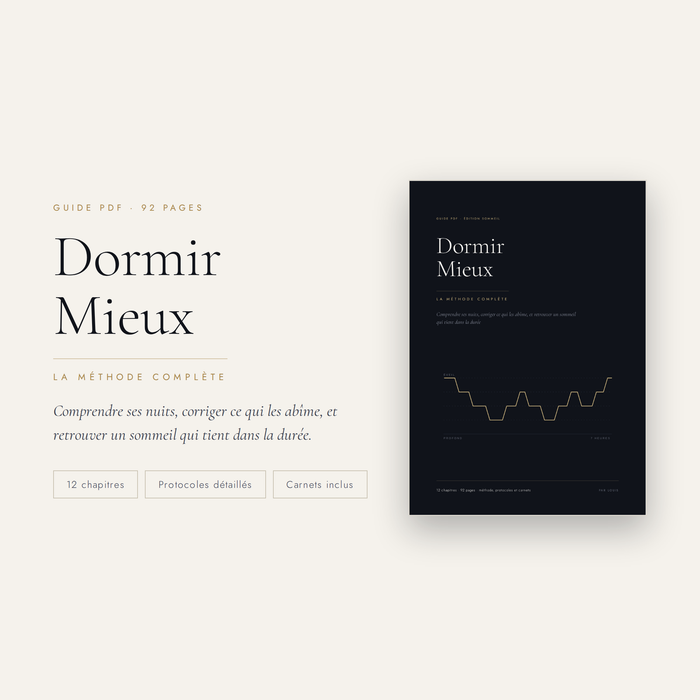 Dormir Mieux : La Méthode Complète